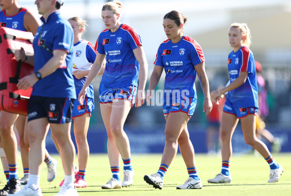 AFLW 2025 Round 10 - Gold Coast v Western Bulldogs - A-64046058