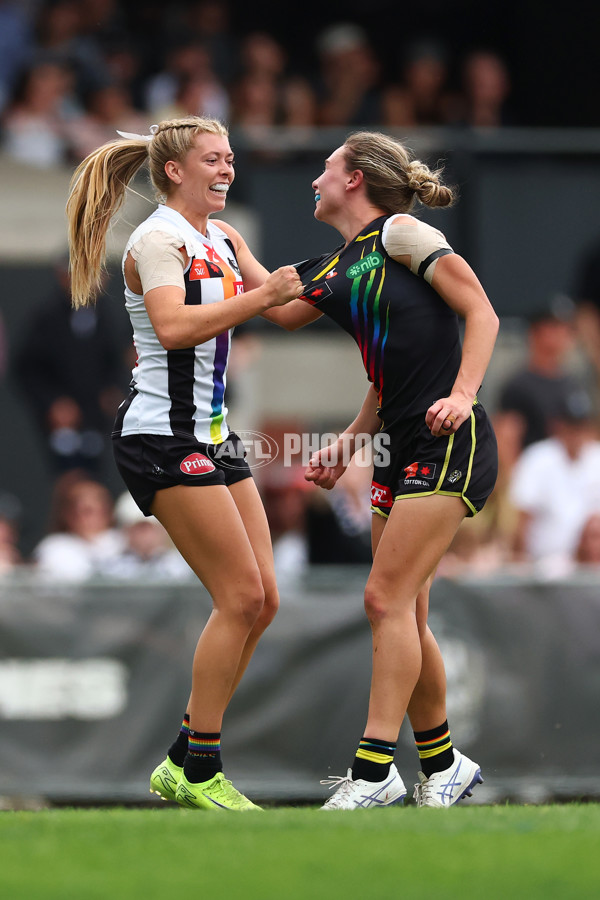 AFLW 2025 Round 10 - Collingwood v Richmond - A-64048155
