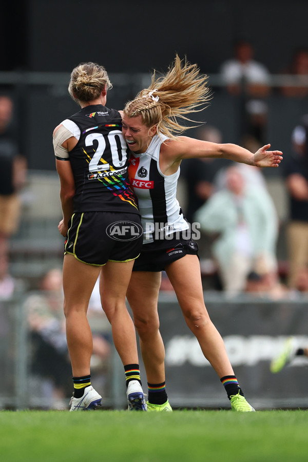 AFLW 2025 Round 10 - Collingwood v Richmond - A-64048157