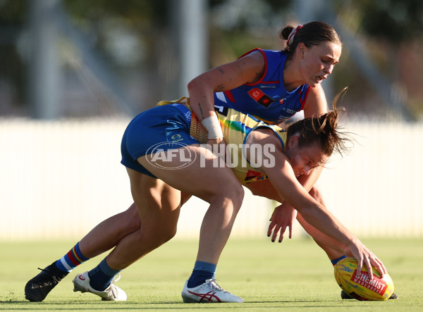 AFLW 2025 Round 10 - Gold Coast v Western Bulldogs - A-64048183