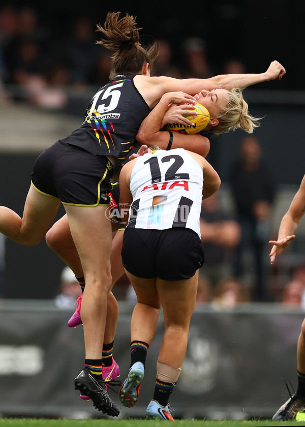 AFLW 2025 Round 10 - Collingwood v Richmond - A-64048225