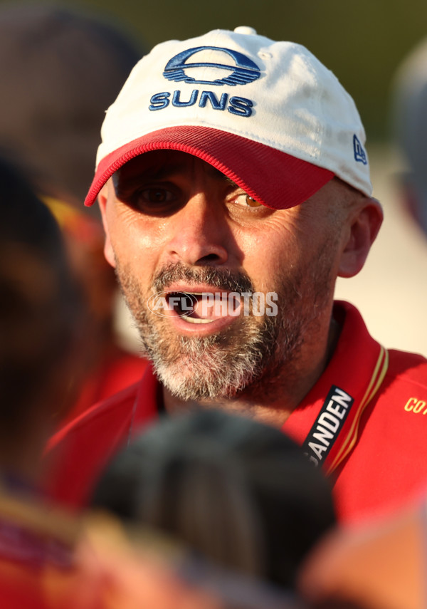 AFLW 2025 Round 10 - Gold Coast v Western Bulldogs - A-64048234