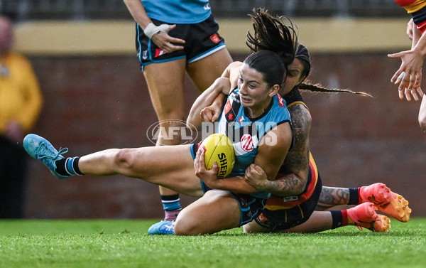 AFLW 2025 Round 11 - Adelaide v Port Adelaide - A-64139804