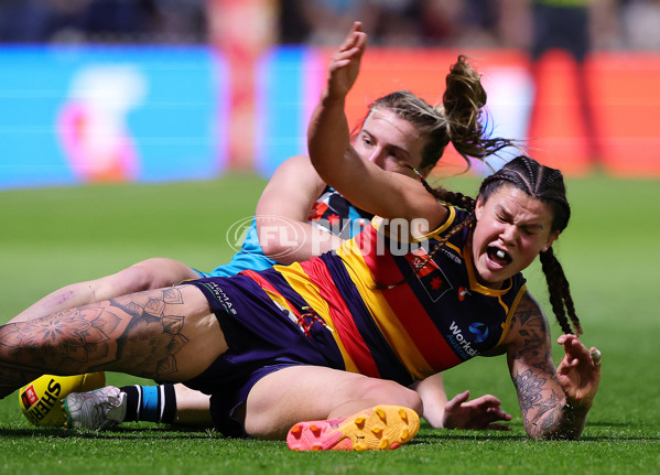 AFLW 2025 Round 11 - Adelaide v Port Adelaide - A-64139823