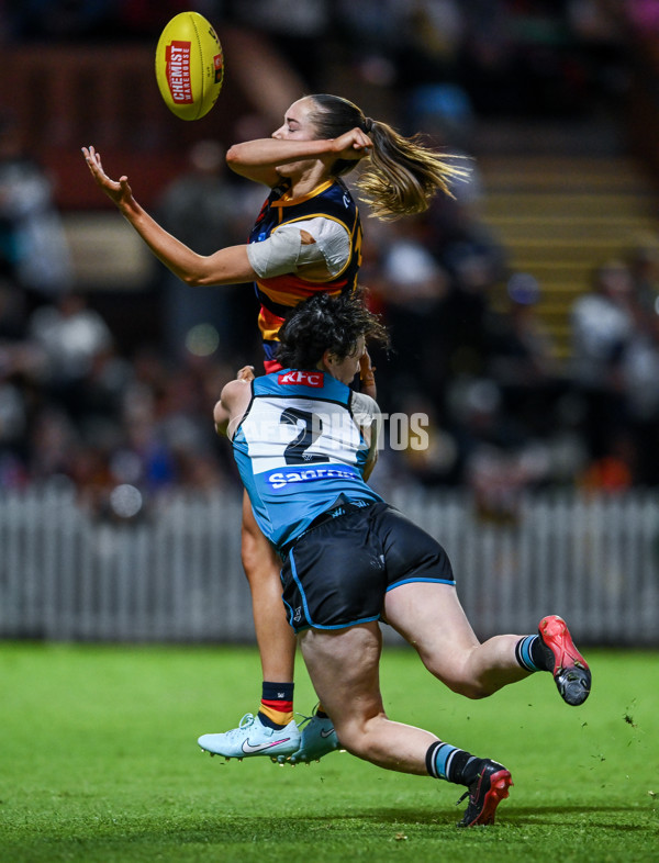 AFLW 2025 Round 11 - Adelaide v Port Adelaide - A-64151279