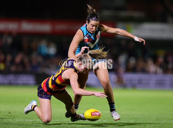 AFLW 2025 Round 11 - Adelaide v Port Adelaide - A-64151288
