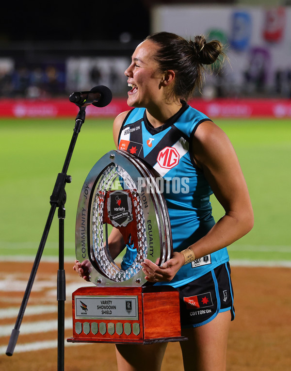 AFLW 2025 Round 11 - Adelaide v Port Adelaide - A-64151332