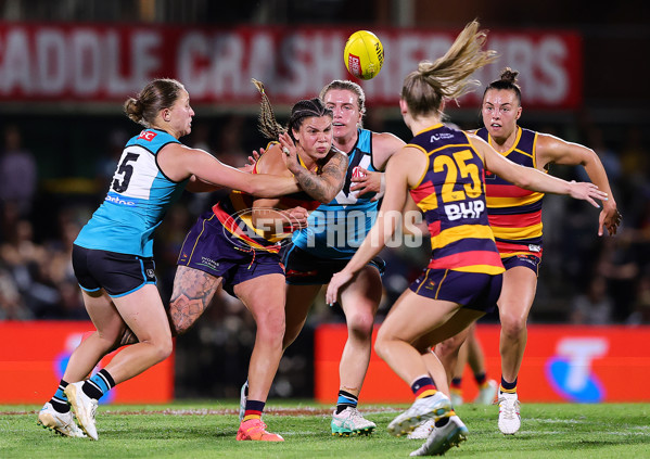 AFLW 2025 Round 11 - Adelaide v Port Adelaide - A-64151666