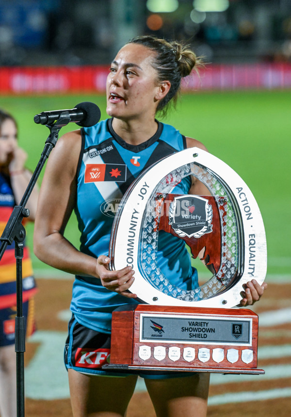 AFLW 2025 Round 11 - Adelaide v Port Adelaide - A-64151709