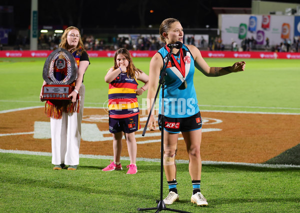 AFLW 2025 Round 11 - Adelaide v Port Adelaide - A-64151744