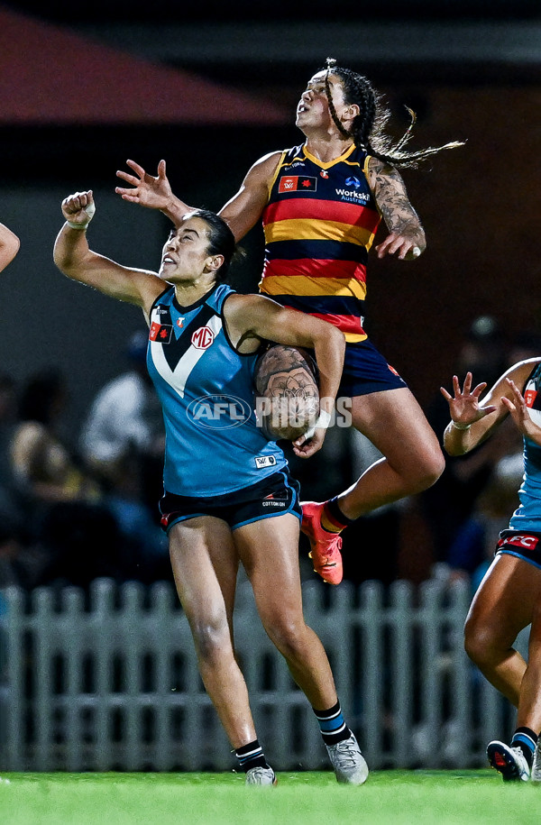 AFLW 2025 Round 11 - Adelaide v Port Adelaide - A-64153754