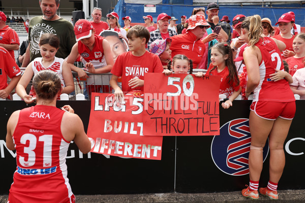 AFLW 2025 Round 11 - Sydney v West Coast - A-64162649