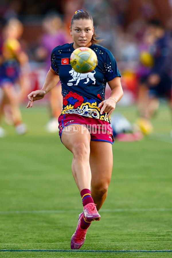 AFLW 2025 Round 11 - Brisbane v Melbourne - A-64174242