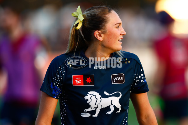 AFLW 2025 Round 11 - Brisbane v Melbourne - A-64175303
