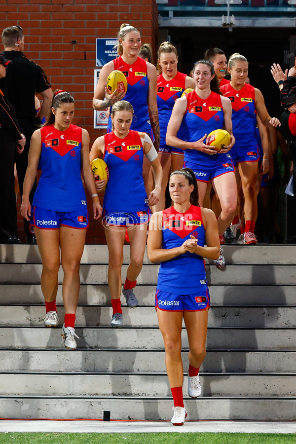 AFLW 2025 Round 11 - Brisbane v Melbourne - A-64175361