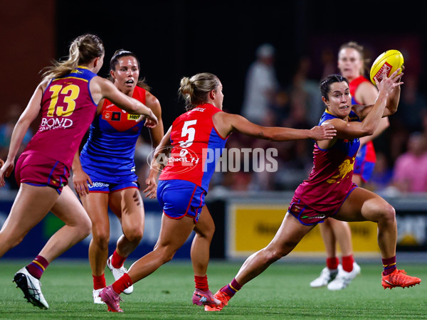 AFLW 2025 Round 11 - Brisbane v Melbourne - A-64175396