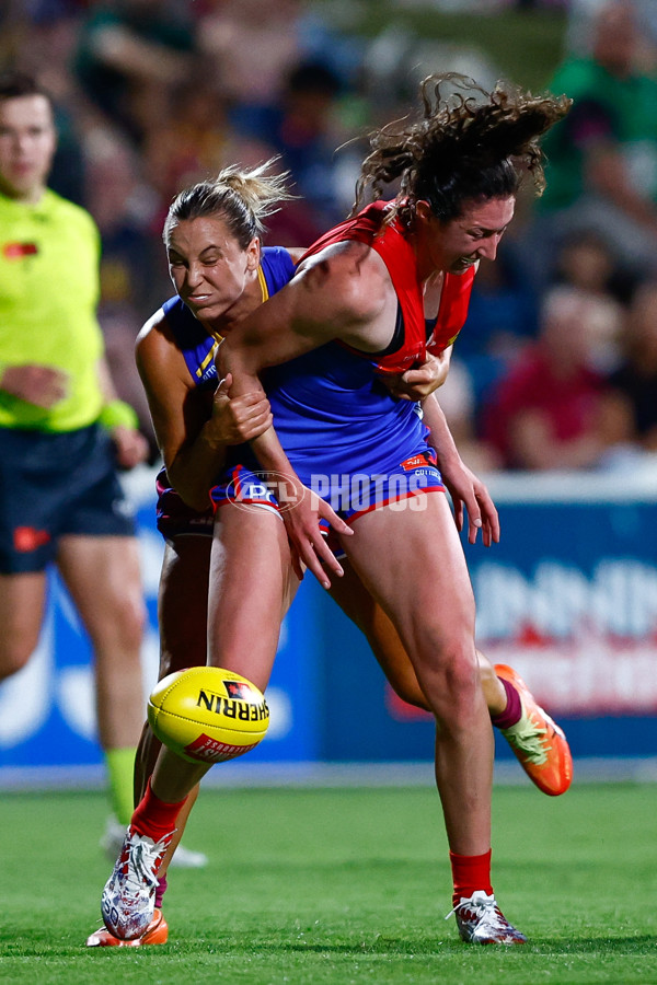 AFLW 2025 Round 11 - Brisbane v Melbourne - A-64175397