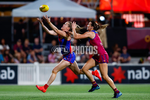 AFLW 2025 Round 11 - Brisbane v Melbourne - A-64176418