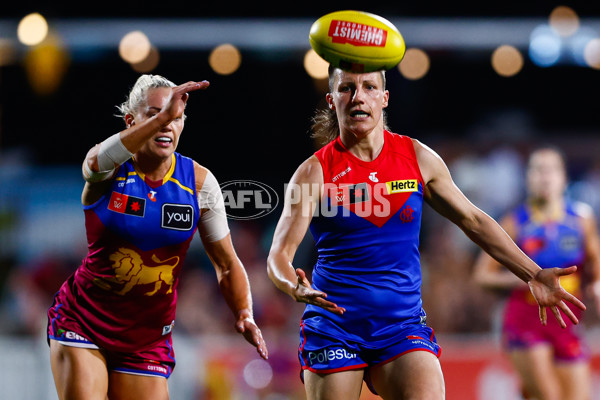 AFLW 2025 Round 11 - Brisbane v Melbourne - A-64176421