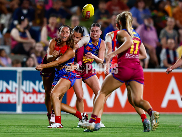 AFLW 2025 Round 11 - Brisbane v Melbourne - A-64176457