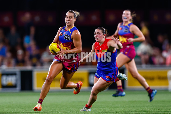 AFLW 2025 Round 11 - Brisbane v Melbourne - A-64176482