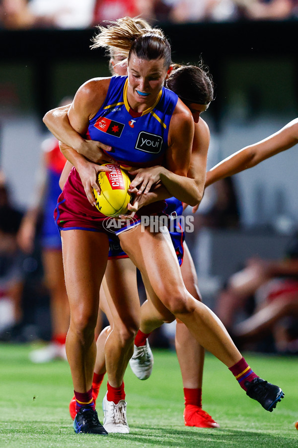 AFLW 2025 Round 11 - Brisbane v Melbourne - A-64176489
