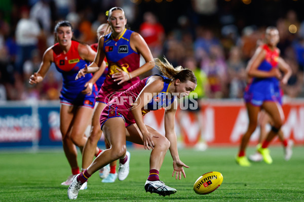 AFLW 2025 Round 11 - Brisbane v Melbourne - A-64177633