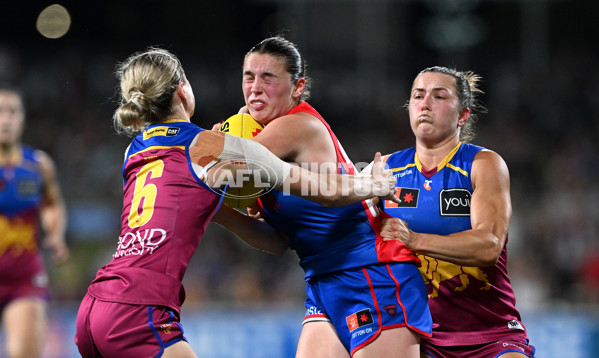 AFLW 2025 Round 11 - Brisbane v Melbourne - A-64177684
