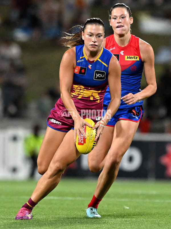 AFLW 2025 Round 11 - Brisbane v Melbourne - A-64177705