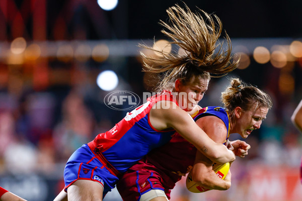 AFLW 2025 Round 11 - Brisbane v Melbourne - A-64179068