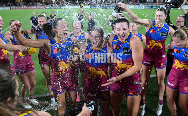 AFLW 2025 Round 11 - Brisbane v Melbourne - A-64179102