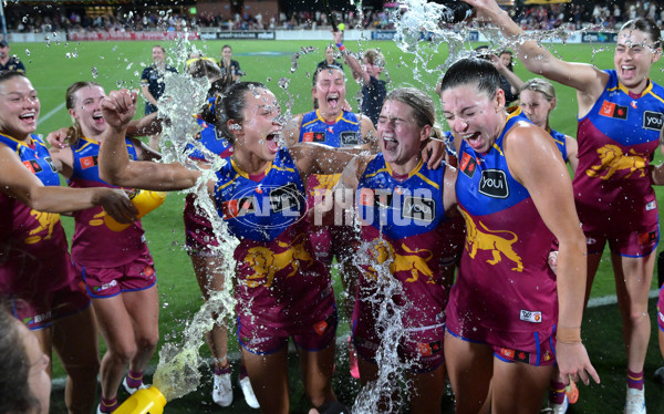 AFLW 2025 Round 11 - Brisbane v Melbourne - A-64179105