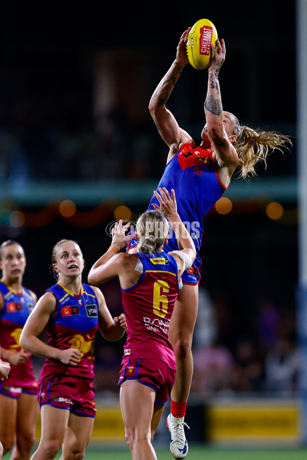 AFLW 2025 Round 11 - Brisbane v Melbourne - A-64179111
