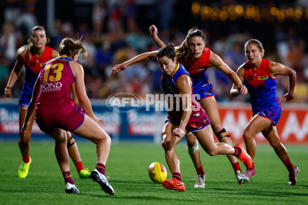 AFLW 2025 Round 11 - Brisbane v Melbourne - A-64179120