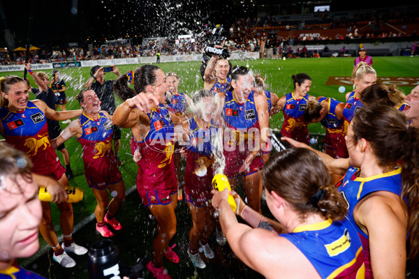 AFLW 2025 Round 11 - Brisbane v Melbourne - A-64179122