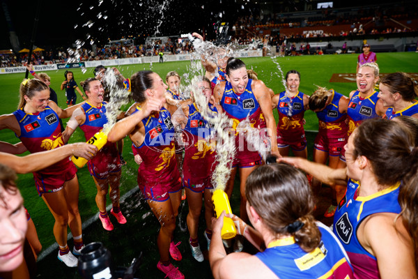 AFLW 2025 Round 11 - Brisbane v Melbourne - A-64179125