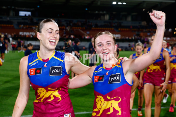 AFLW 2025 Round 11 - Brisbane v Melbourne - A-64179127