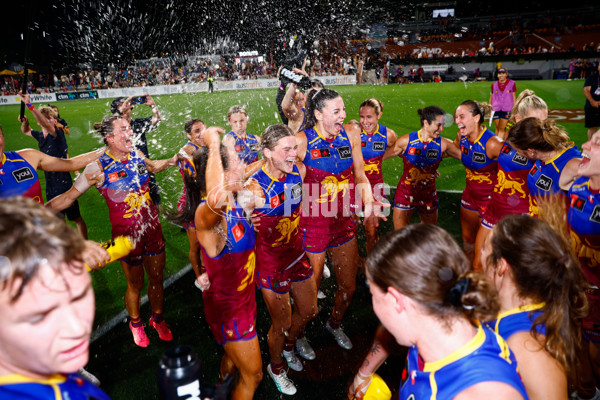 AFLW 2025 Round 11 - Brisbane v Melbourne - A-64180186