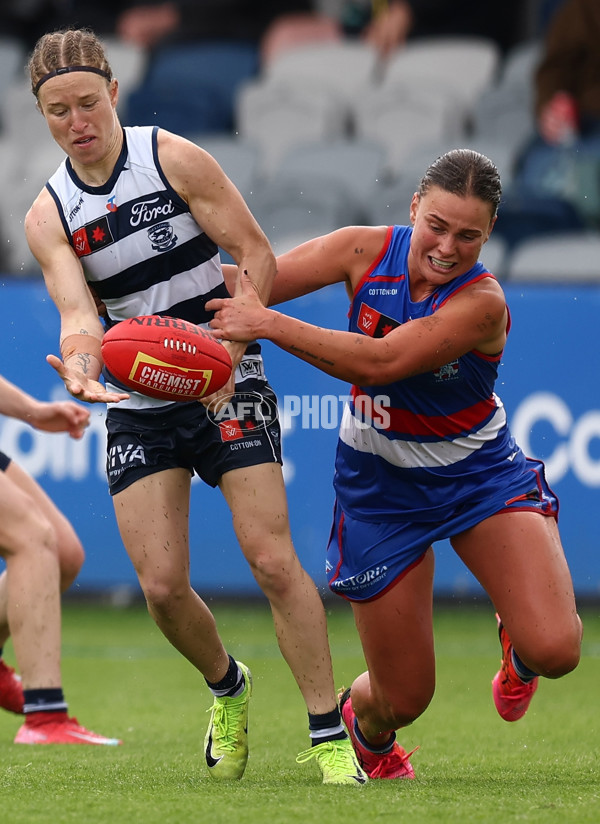 AFLW 2025 Round 11 - Western Bulldogs v Geelong - A-64185036