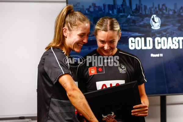 AFLW 2025 Round 11 - Gold Coast v Collingwood - A-64186944