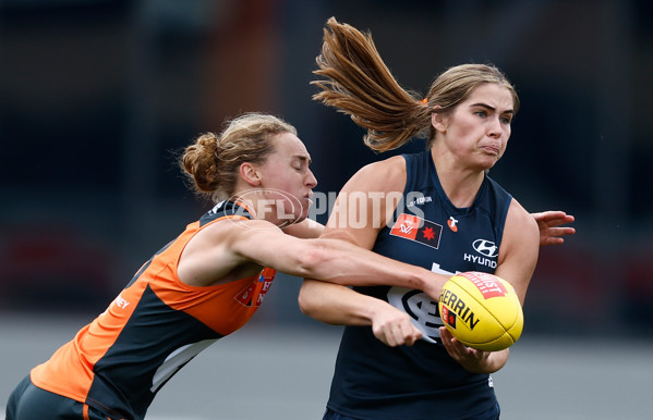 AFLW 2025 Round 11 - Carlton v GWS - A-64189353