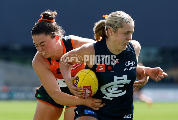 AFLW 2025 Round 11 - Carlton v GWS - A-64189428
