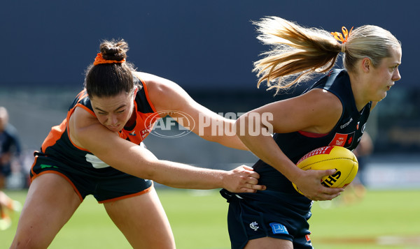 AFLW 2025 Round 11 - Carlton v GWS - A-64189438
