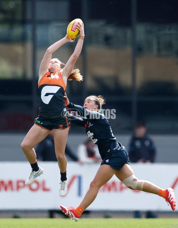 AFLW 2025 Round 11 - Carlton v GWS - A-64191798