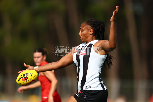 AFLW 2025 Round 11 - Gold Coast v Collingwood - A-64192823