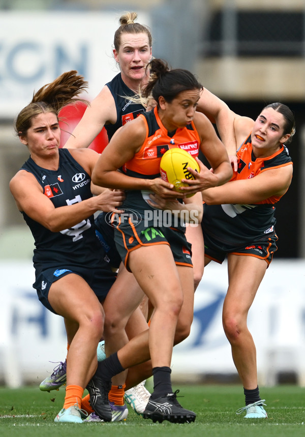 AFLW 2025 Round 11 - Carlton v GWS - A-64192832