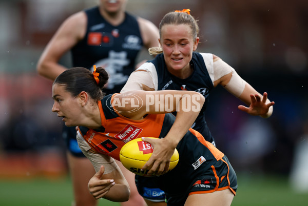 AFLW 2025 Round 11 - Carlton v GWS - A-64192869