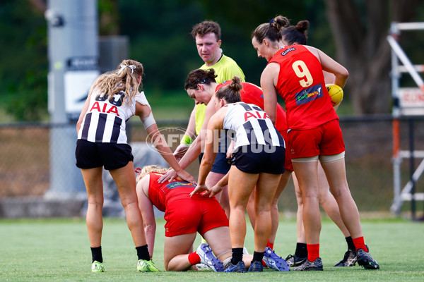 AFLW 2025 Round 11 - Gold Coast v Collingwood - A-64194508