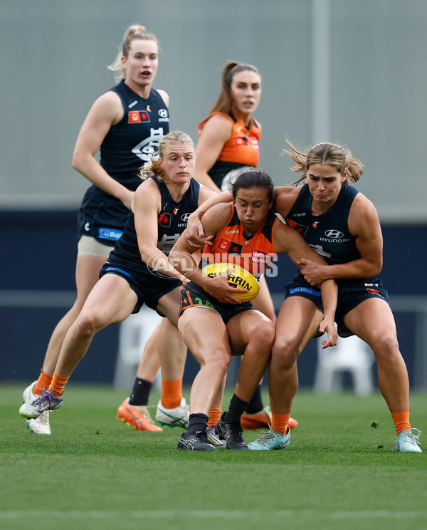 AFLW 2025 Round 11 - Carlton v GWS - A-64194531