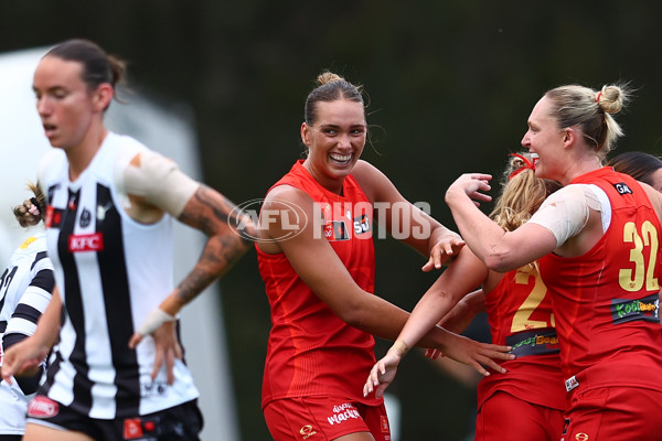 AFLW 2025 Round 11 - Gold Coast v Collingwood - A-64195405
